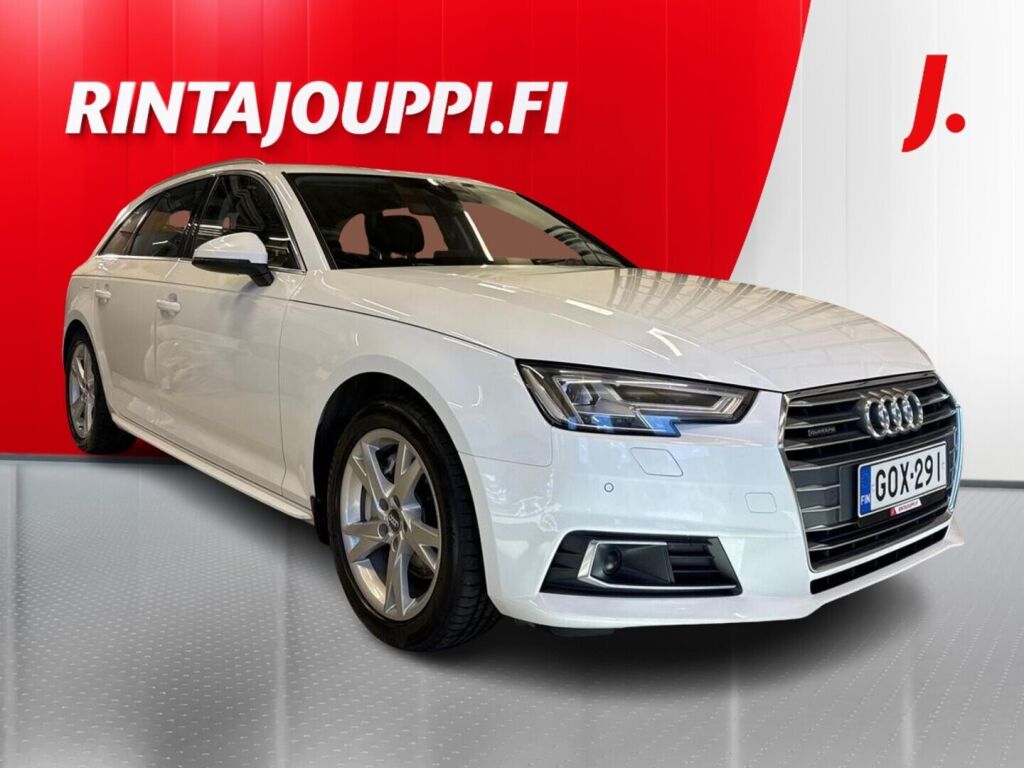 Audi A4 2018 Valkoinen