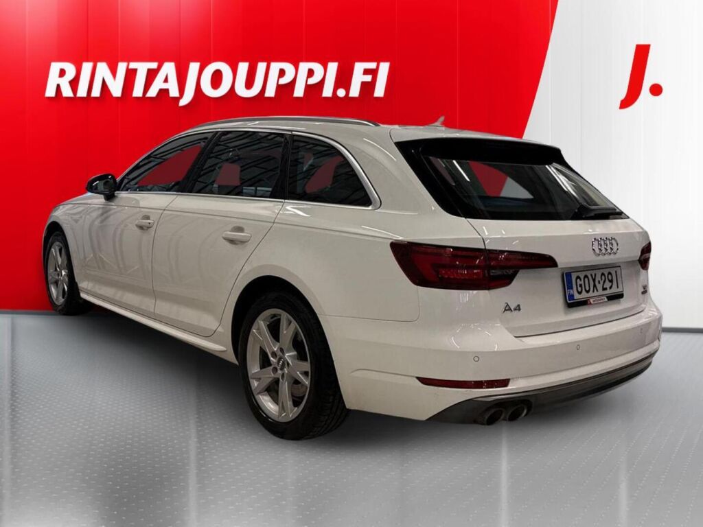 Audi A4 2018 Valkoinen