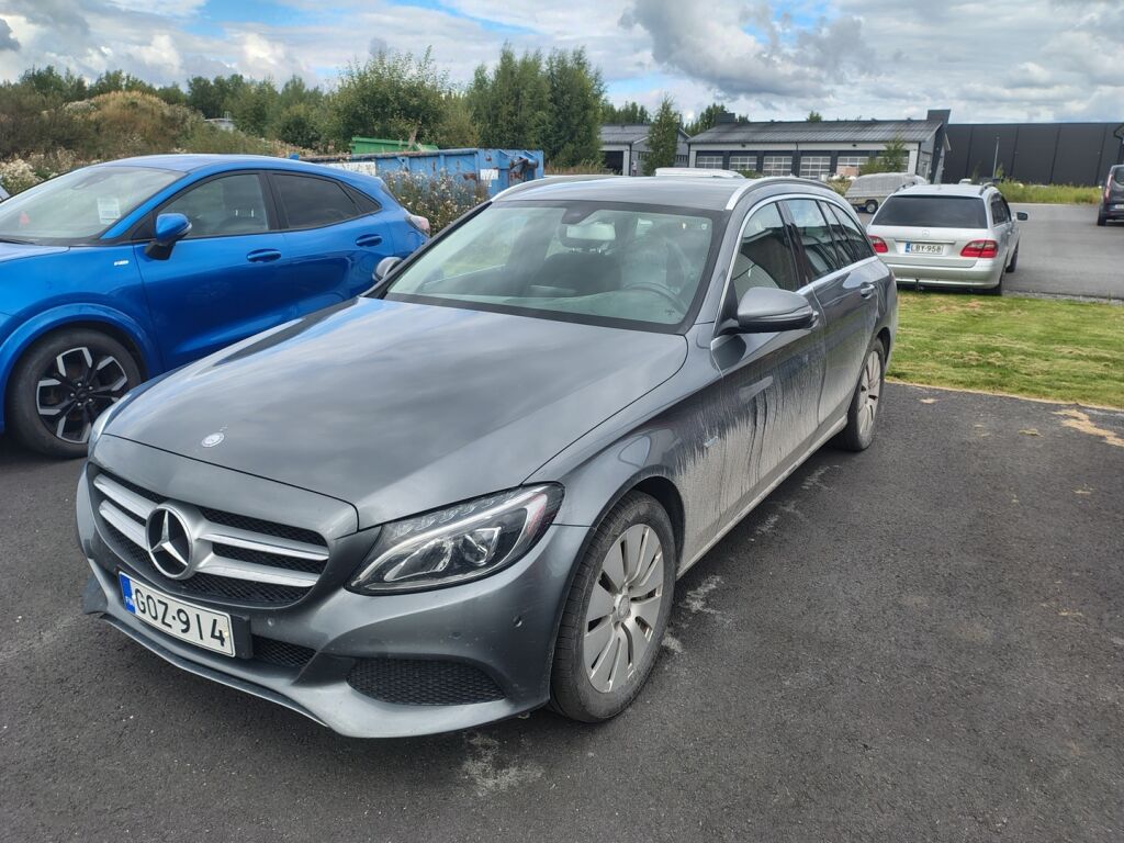 Mercedes-Benz C 2016 Harmaa