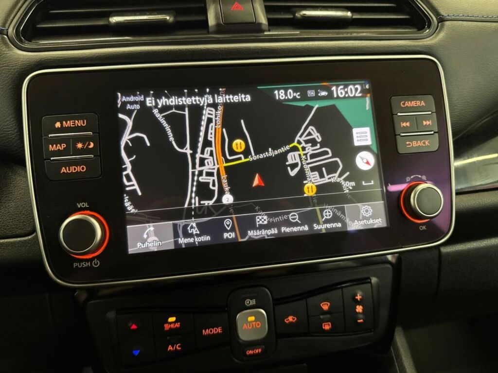 Nissan Leaf 2022 Musta