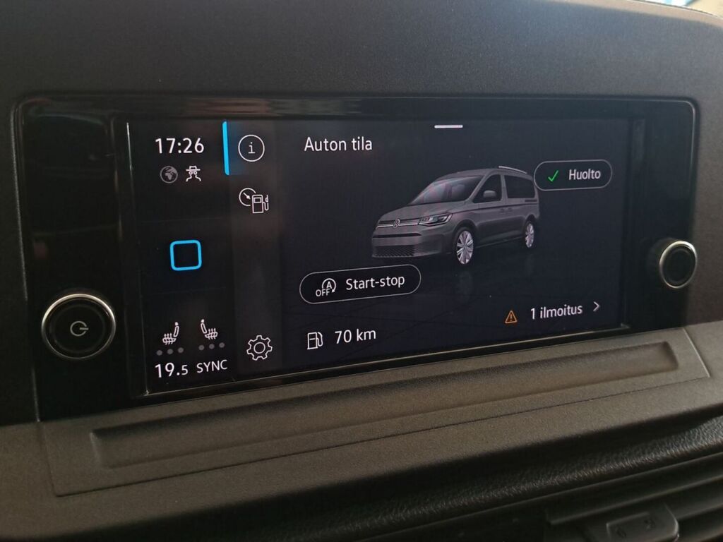 Volkswagen Caddy Maxi 2022 Valkoinen