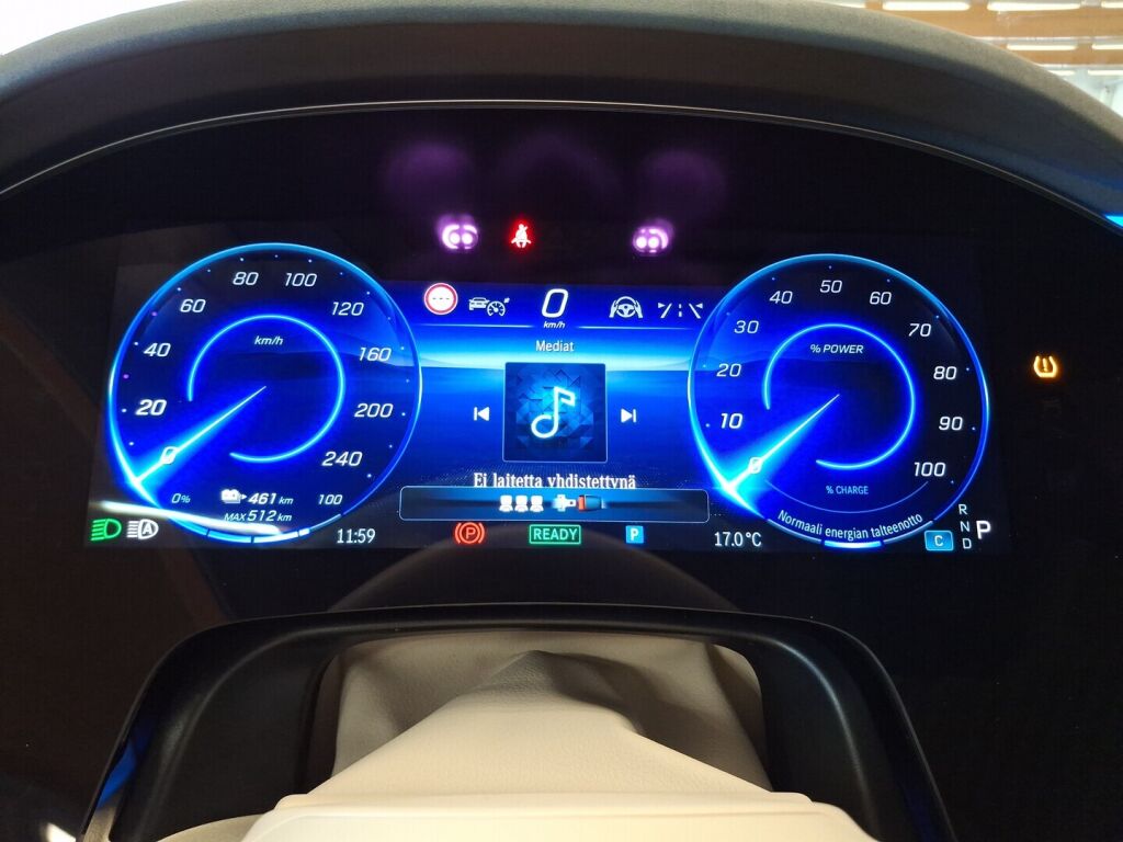 Mercedes-Benz EQS 2022 Valkoinen