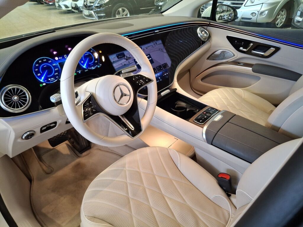 Mercedes-Benz EQS 2022 Valkoinen