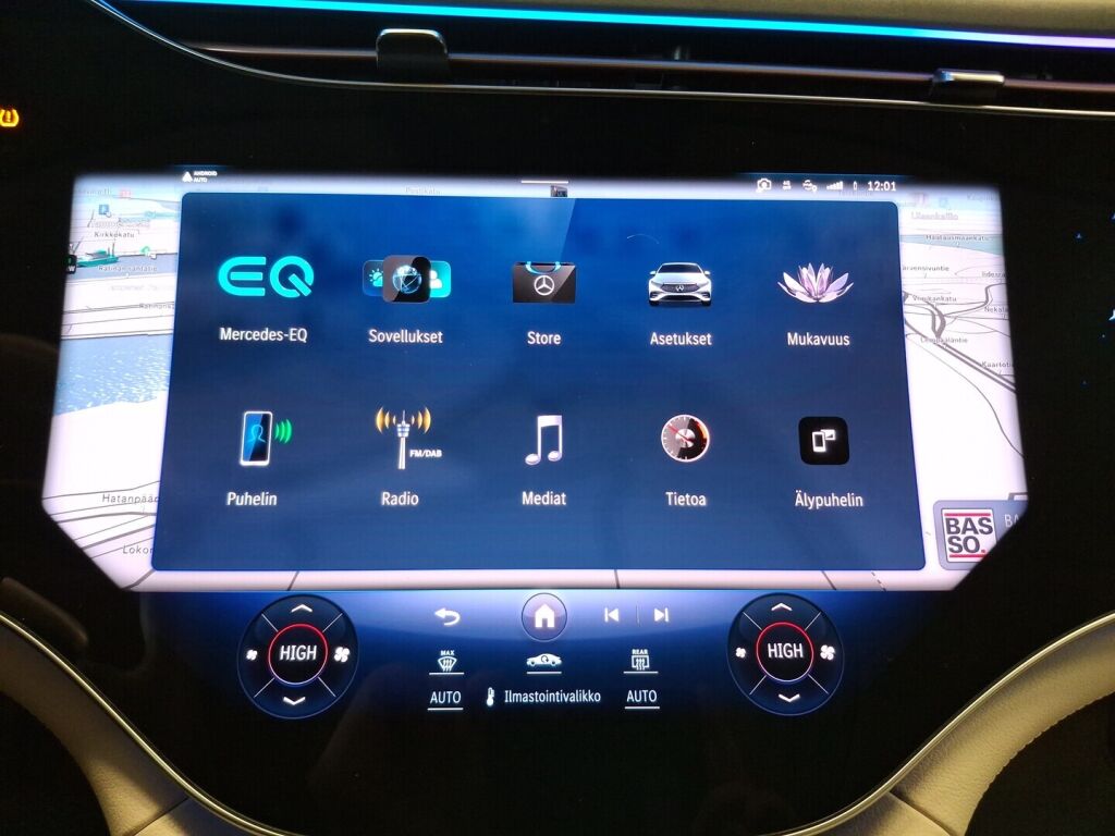 Mercedes-Benz EQS 2022 Valkoinen