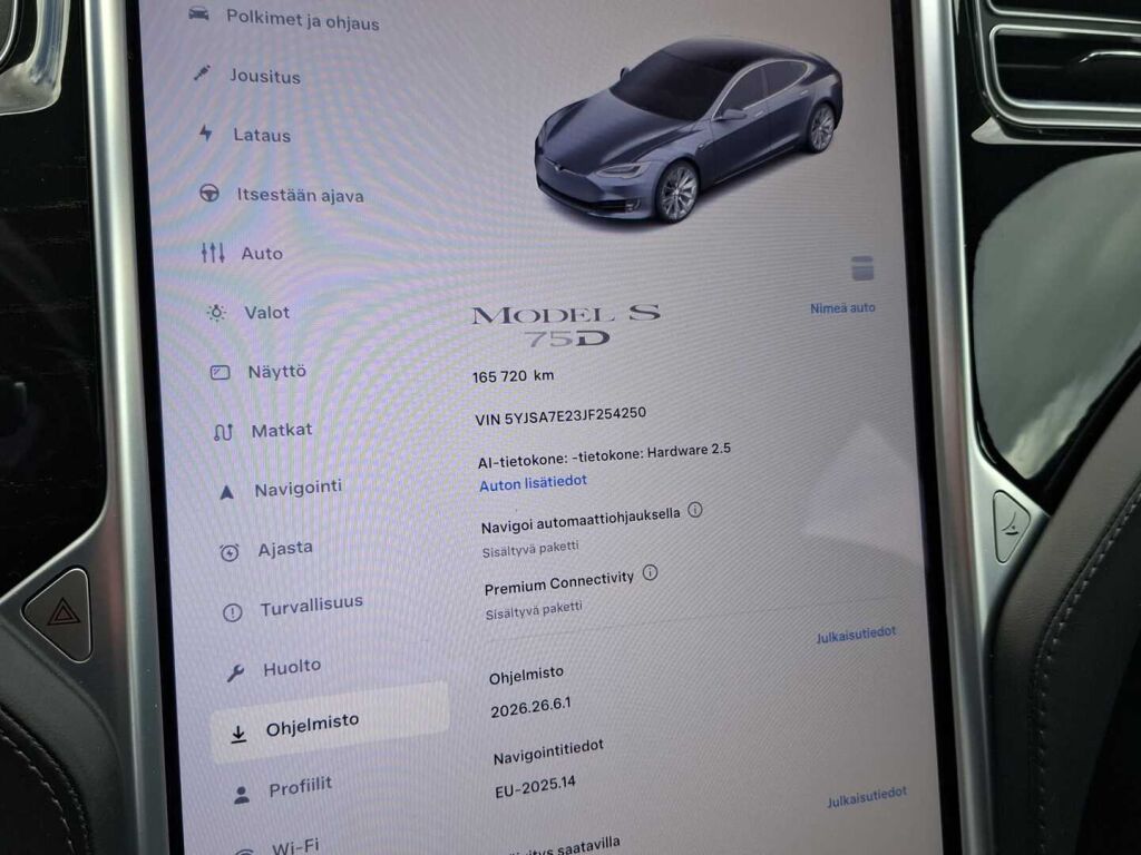 Tesla Model S 2018 Harmaa