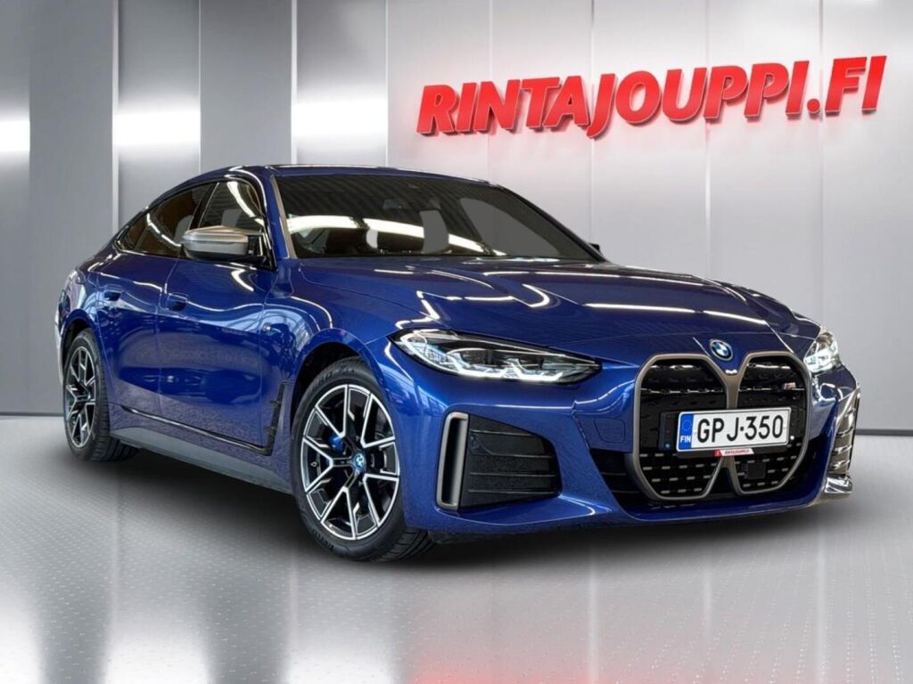 BMW i4 2022 Sininen