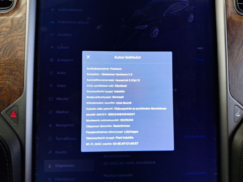 Tesla Model S 2018 Musta