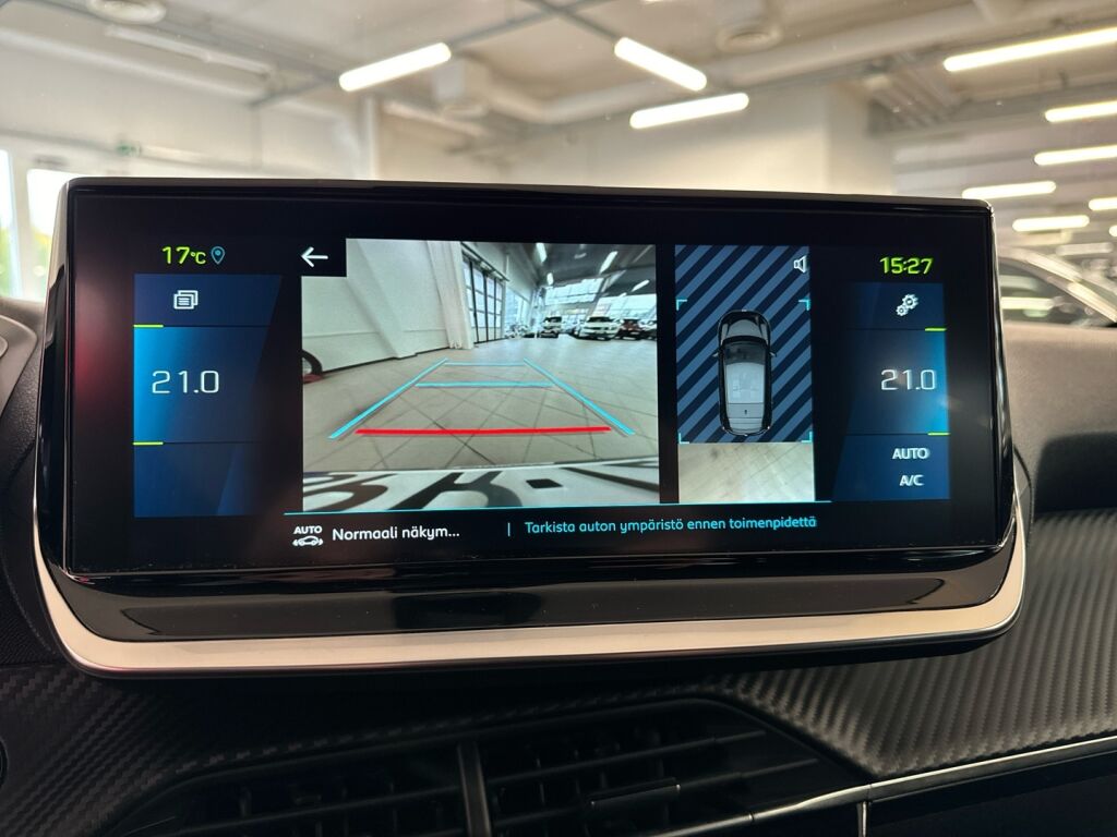 Peugeot e-208 2021 Musta