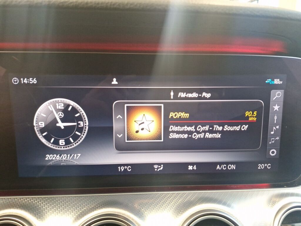 Mercedes-Benz E 2020 Musta