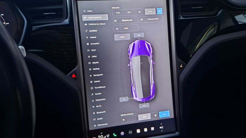 Tesla Model S 2018 Musta