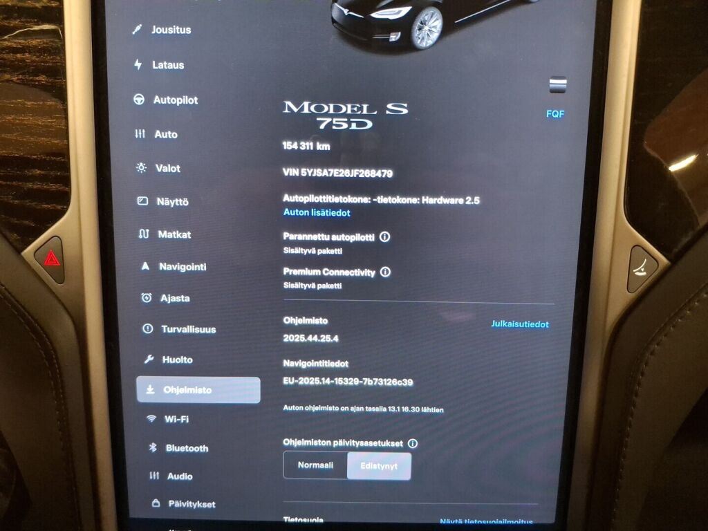 Tesla Model S 2018 Musta