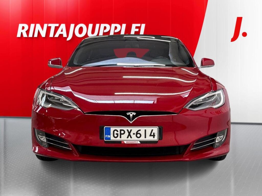 Tesla Model S 2019 Punainen