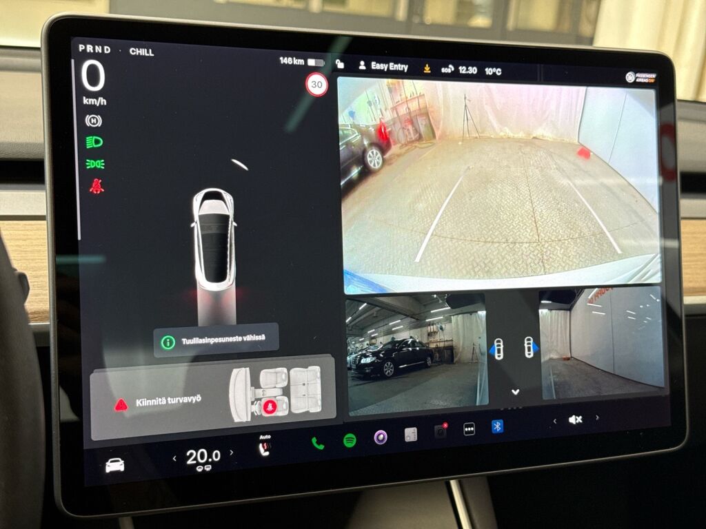 Tesla Model 3 2019 Valkoinen