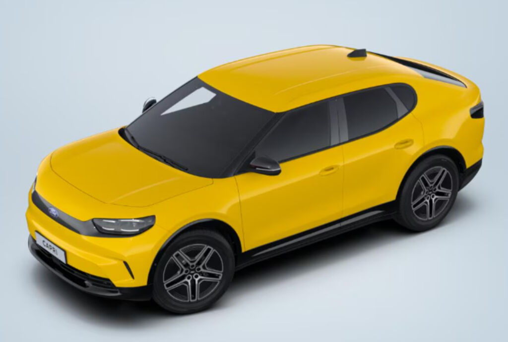 Ford Capri 2026 Keltainen