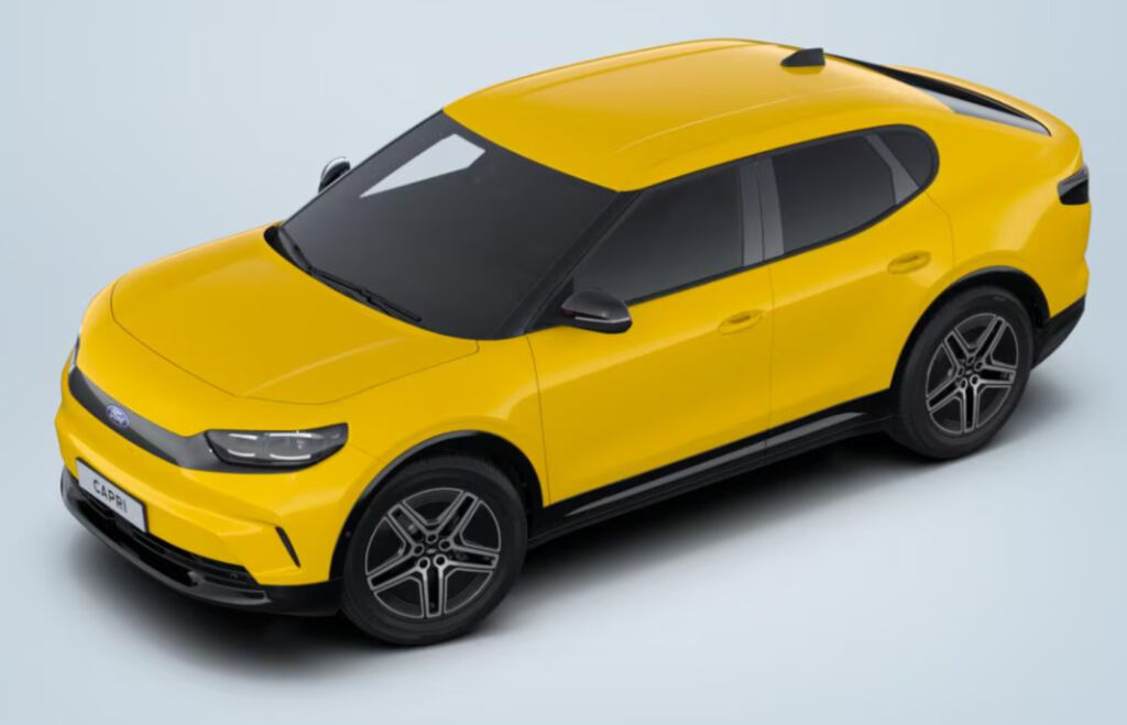 Ford Capri 2026 Keltainen