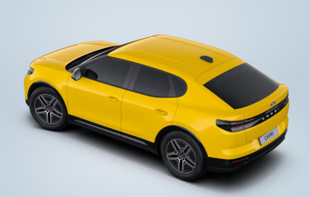 Ford Capri 2026 Keltainen