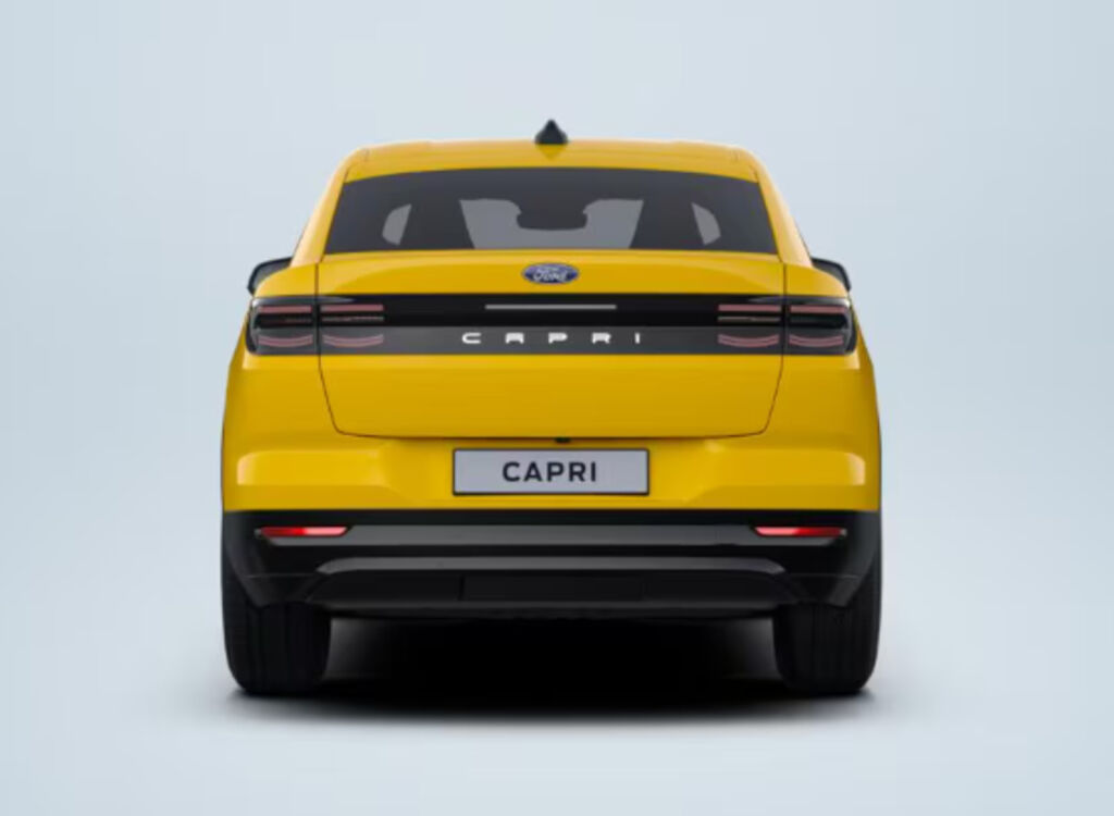 Ford Capri 2026 Keltainen