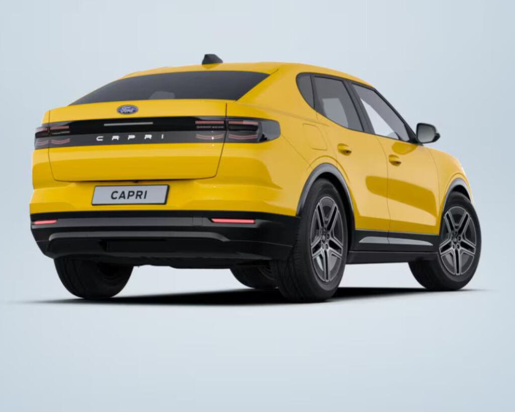 Ford Capri 2026 Keltainen