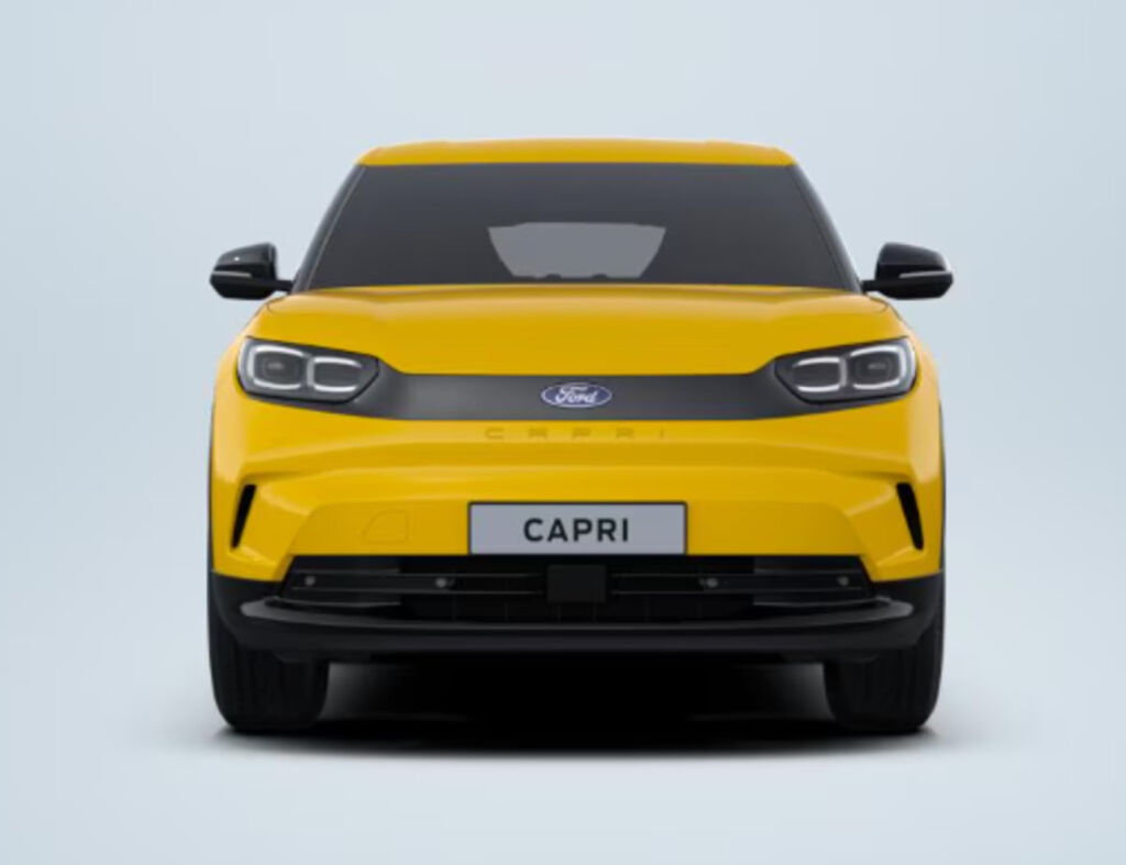 Ford Capri 2026 Keltainen