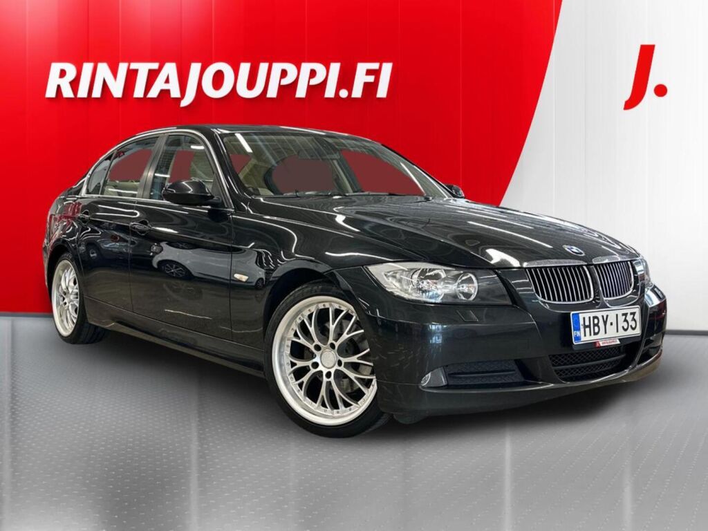 BMW 320 2008 Musta