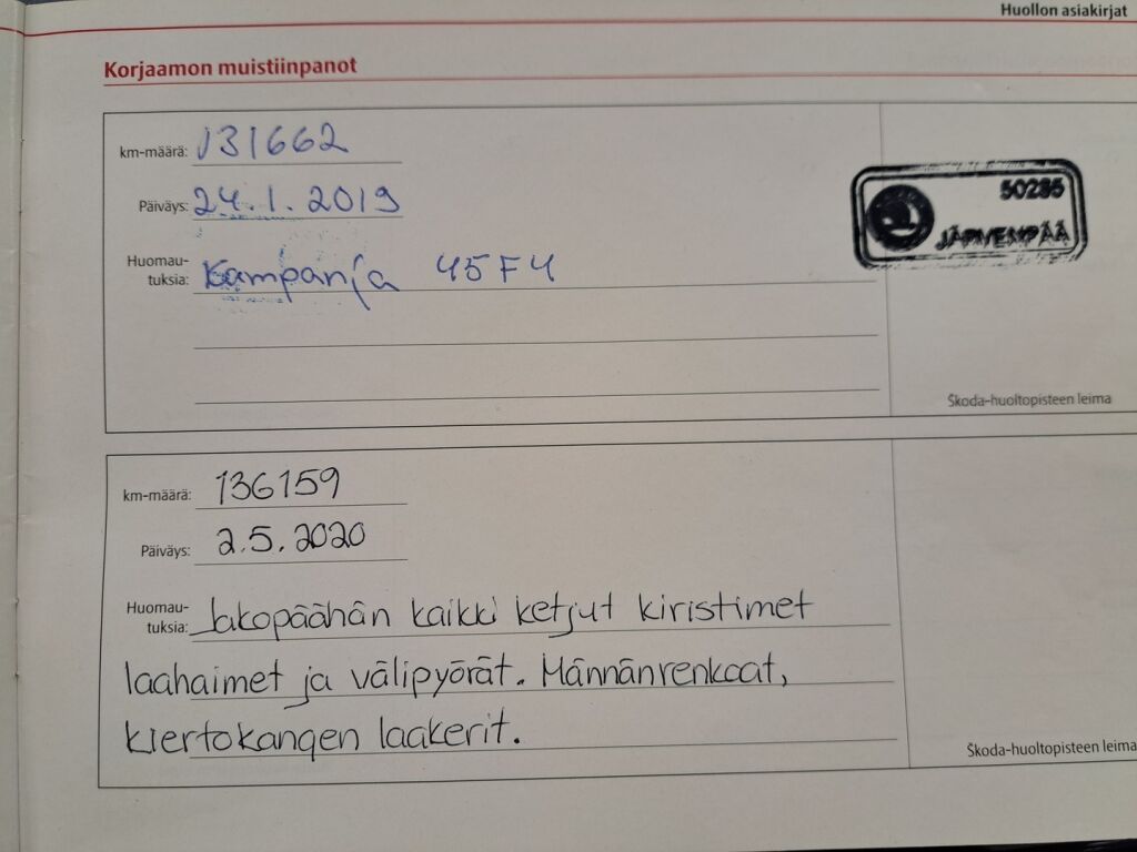 Skoda Octavia 2009 Sininen