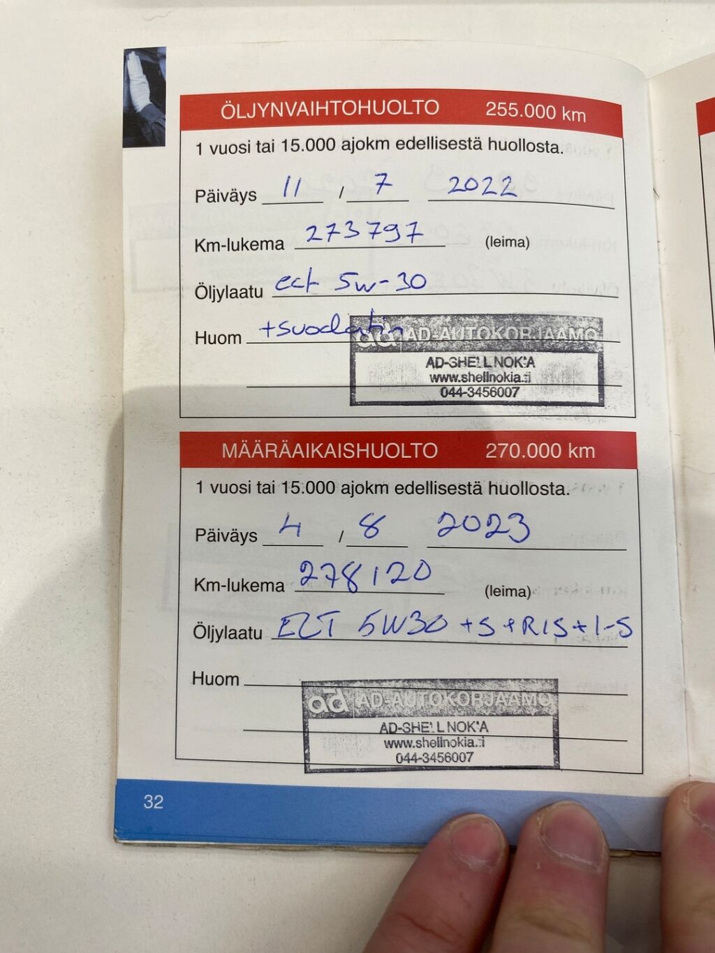 Toyota Avensis 2008 Punainen