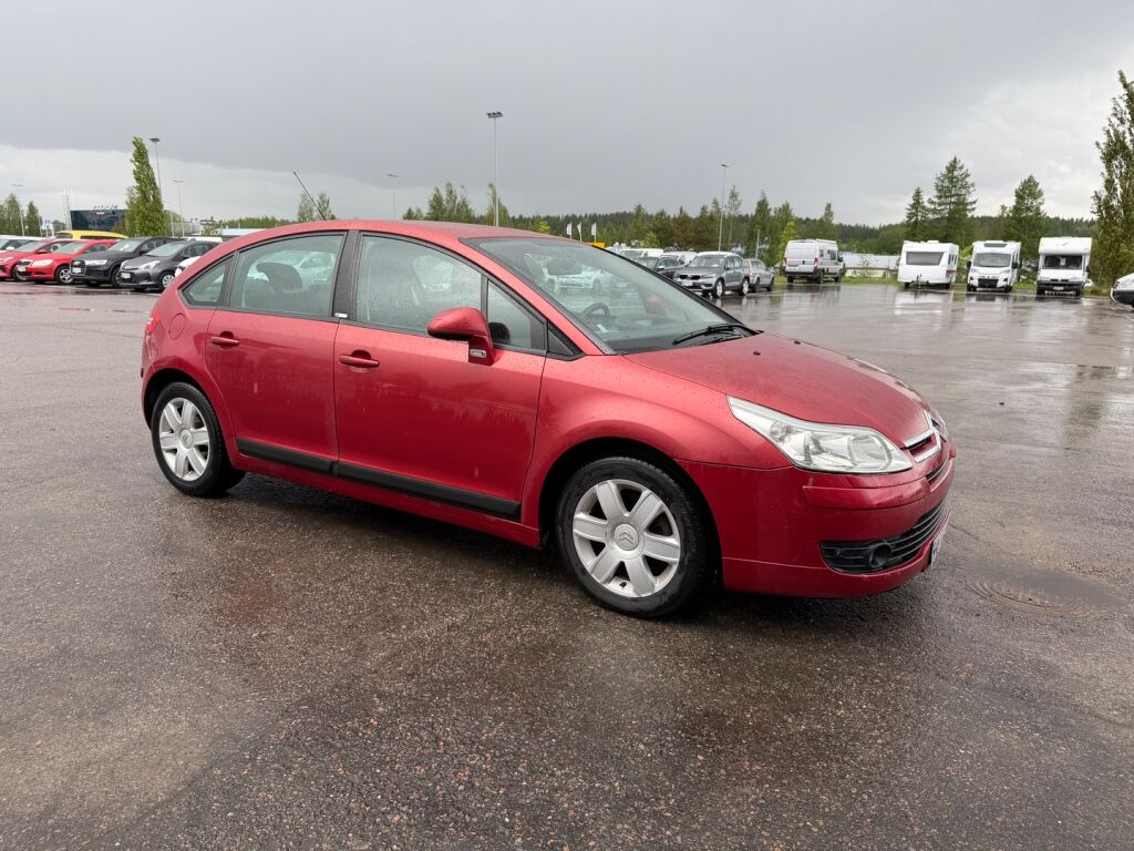 Citroen C4 2007 Punainen