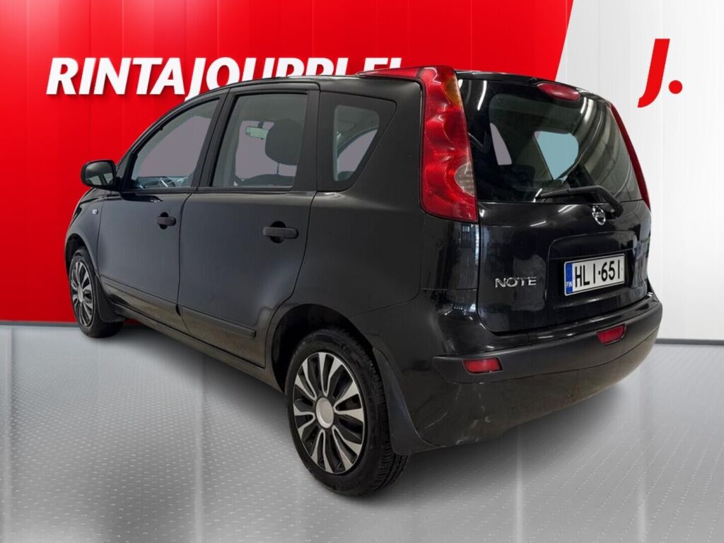 Nissan Note 2007 Musta