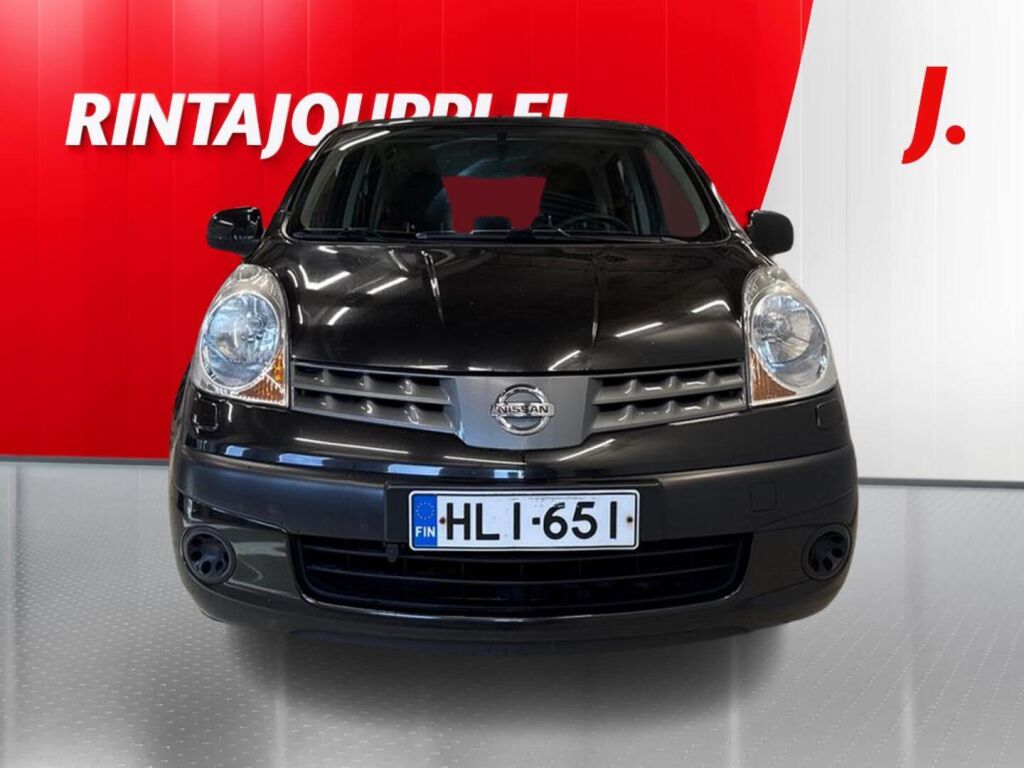 Nissan Note 2007 Musta