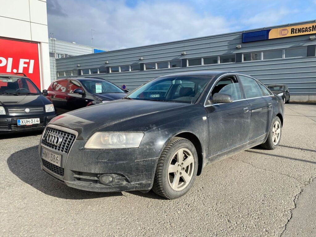 Audi A6 2008 Musta