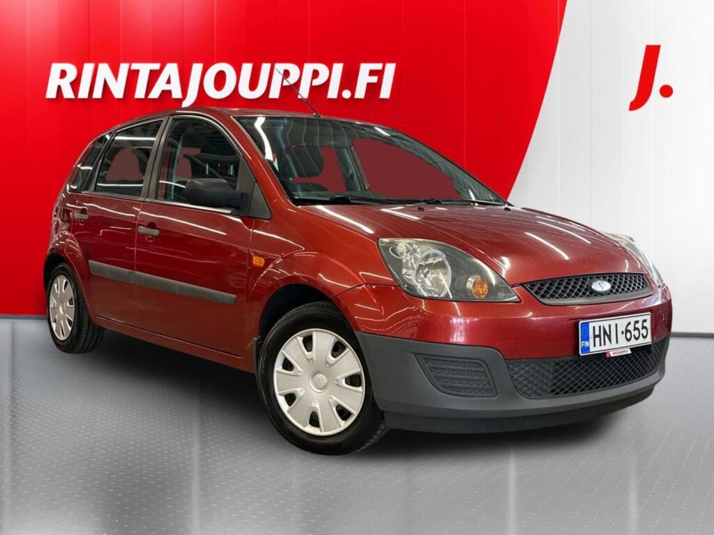 Ford Fiesta 2007 Punainen