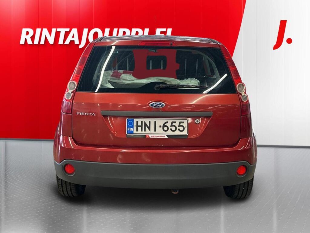 Ford Fiesta 2007 Punainen