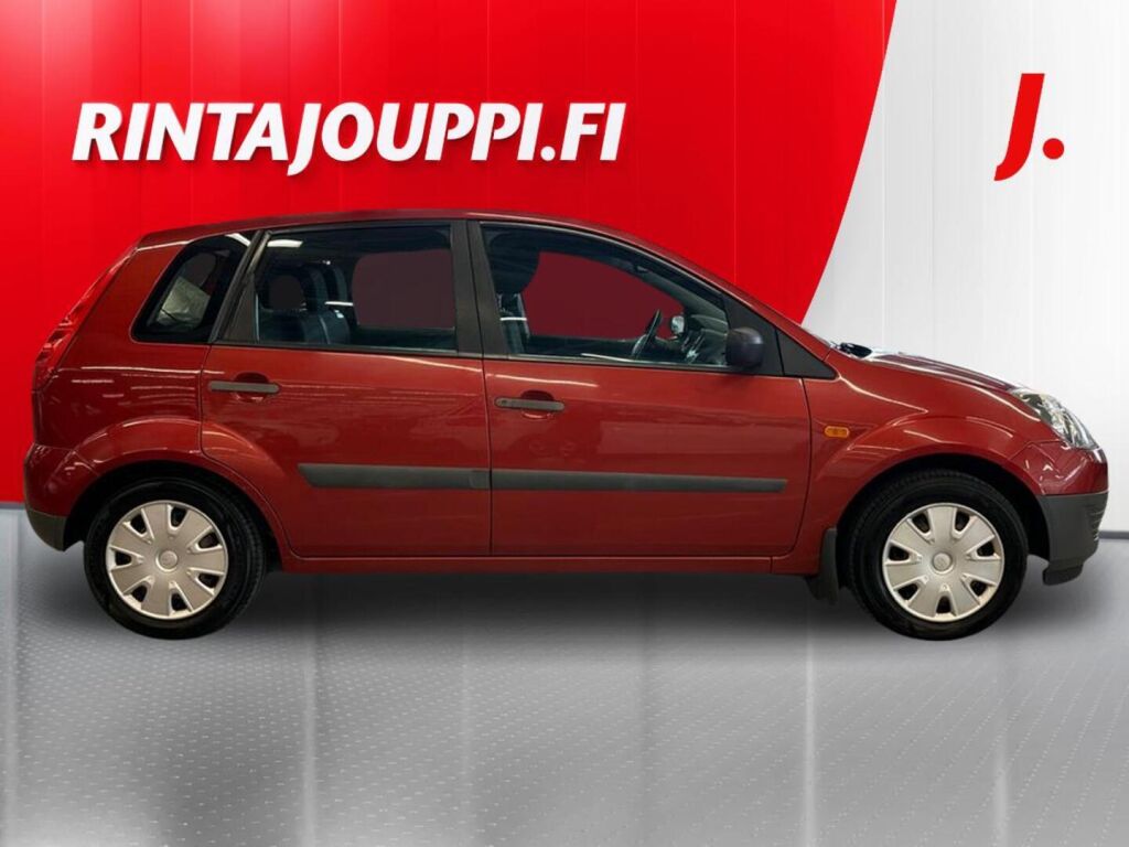 Ford Fiesta 2007 Punainen