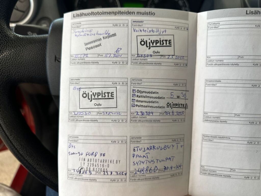Ford Fiesta 2007 Punainen