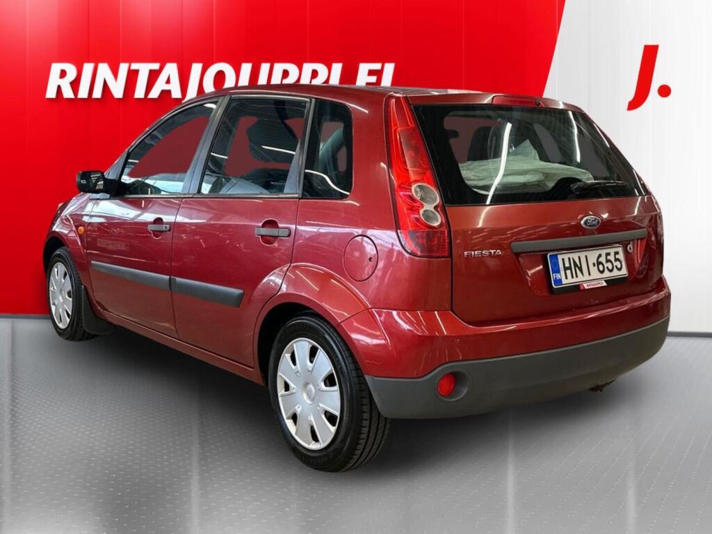 Ford Fiesta 2007 Punainen