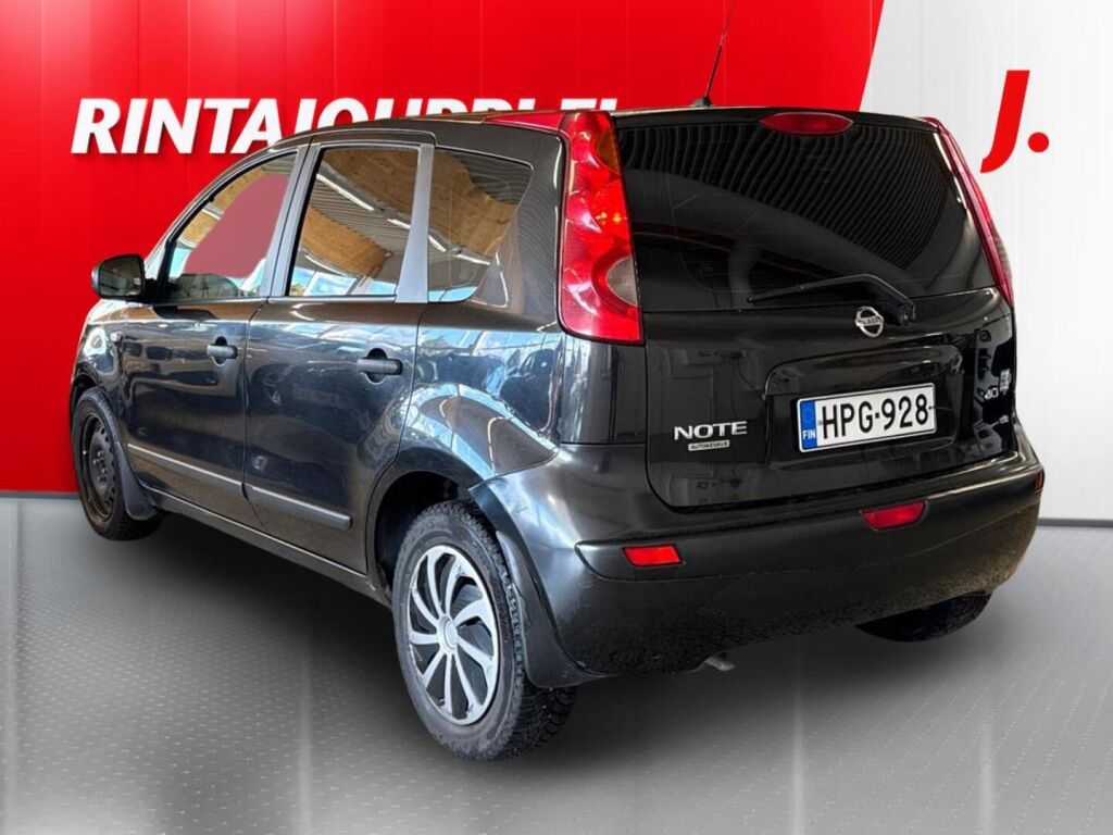 Nissan Note 2008 Musta