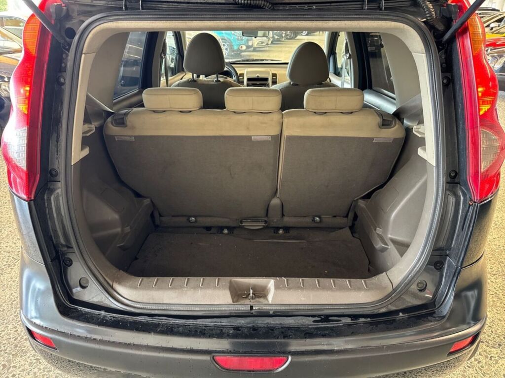 Nissan Note 2008 Musta