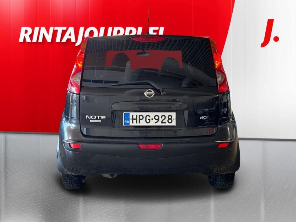 Nissan Note 2008 Musta