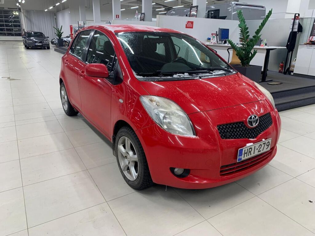 Toyota Yaris 2008 Punainen