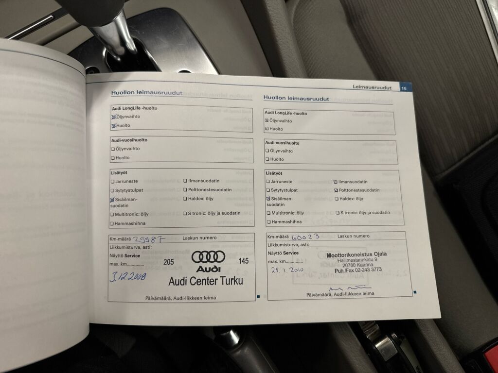 Audi A4 2008 Harmaa