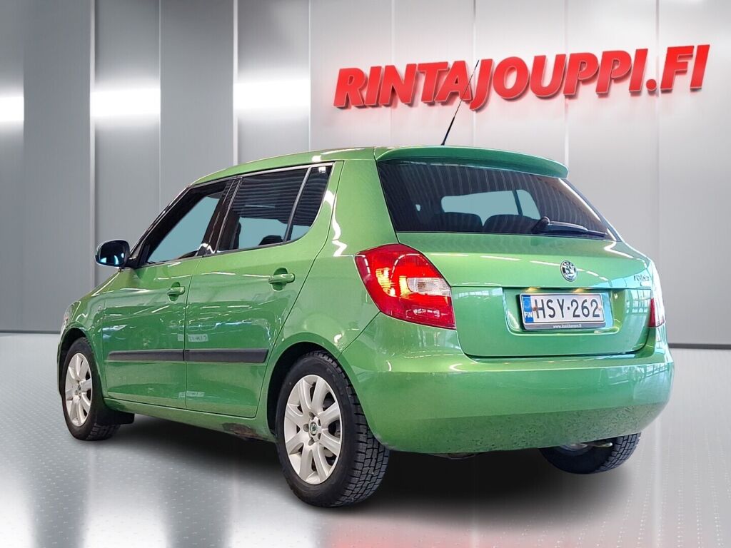 Skoda Fabia 2011 Vihreä