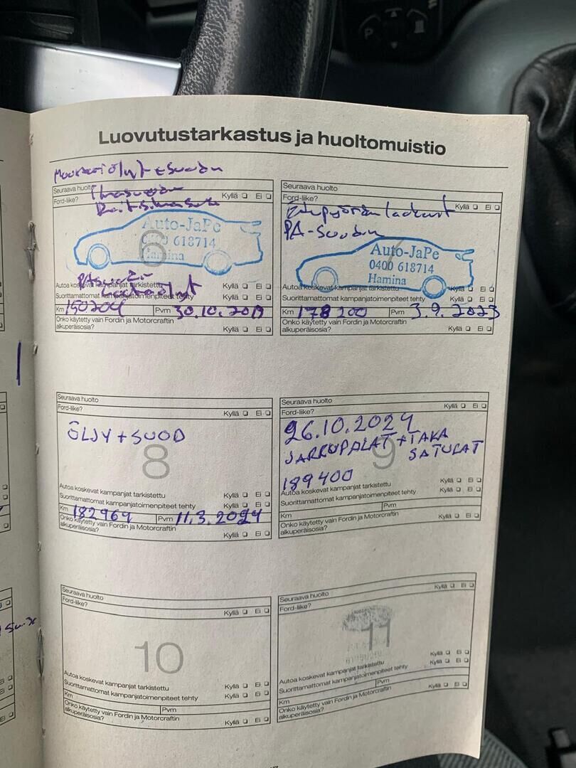 Ford Transit 2011 Sininen