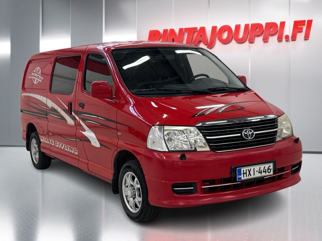 Toyota Hiace 2008 Punainen