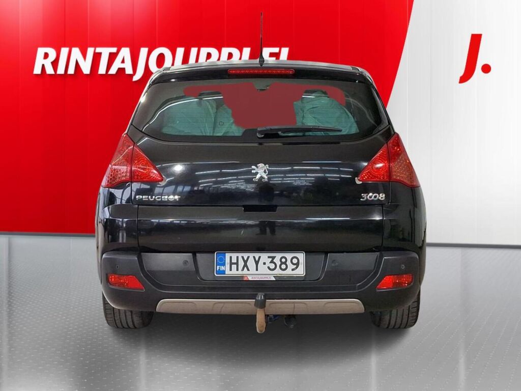 Peugeot 3008 2011 Musta
