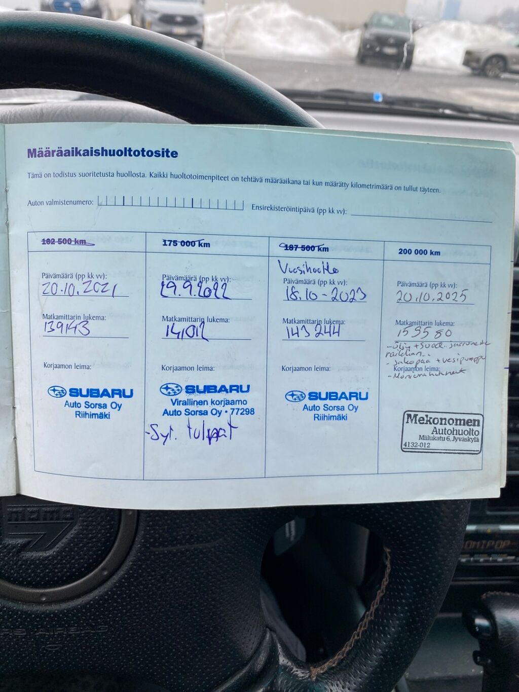 Subaru Forester 2002 Harmaa