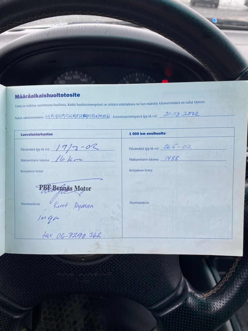 Subaru Forester 2002 Harmaa