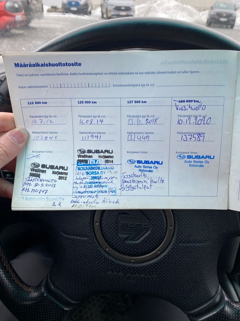 Subaru Forester 2002 Harmaa