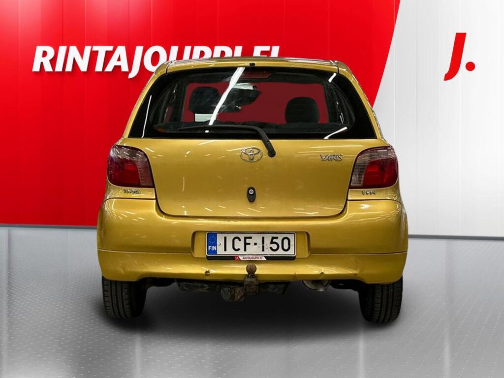 Toyota Yaris 2001 Keltainen