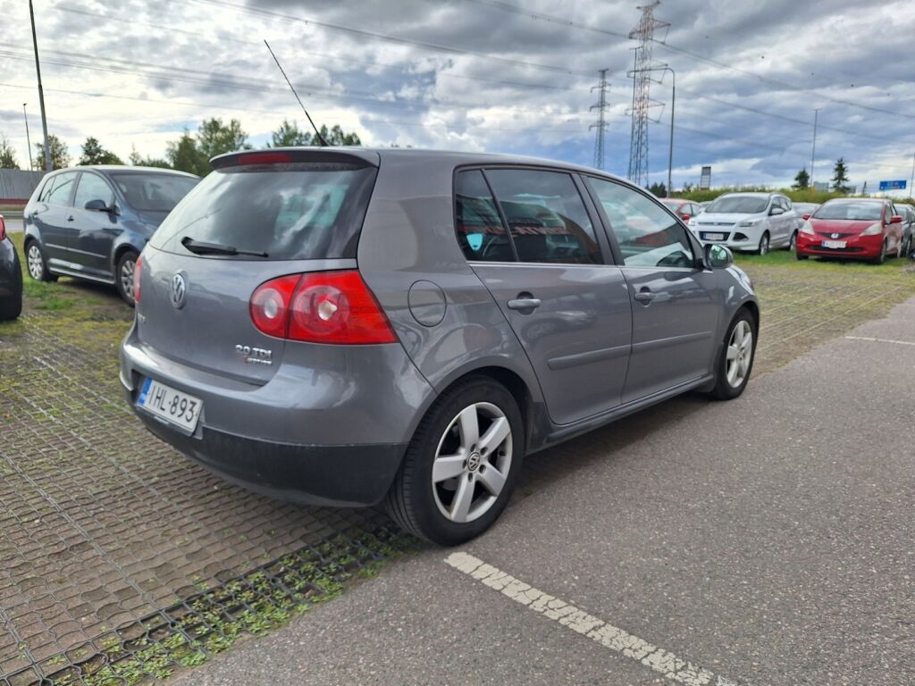 Volkswagen Golf 2008 Harmaa