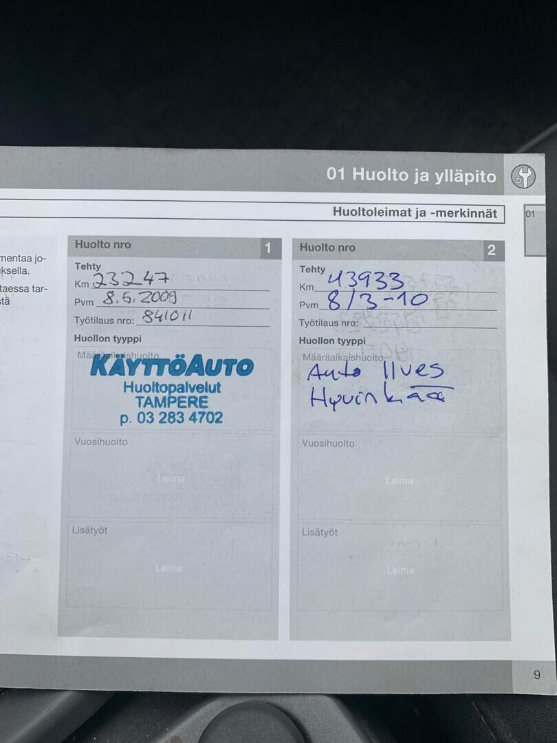 Volvo V50 2008 Sininen